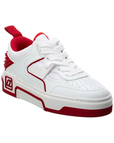Christian Louboutin Astroloubi Leather Sneaker In White