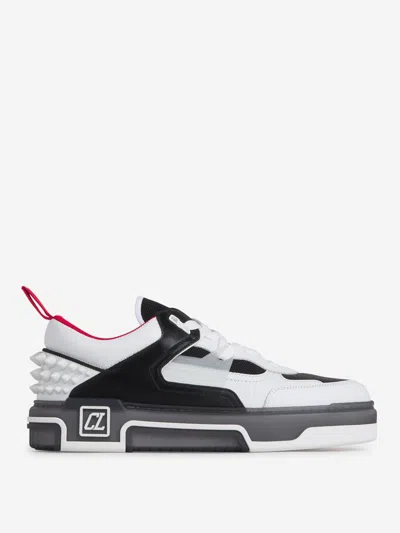 CHRISTIAN LOUBOUTIN CHRISTIAN LOUBOUTIN ASTROLOUBI LEATHER SNEAKERS