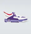 Christian Louboutin Low Top Sneakers In Calf Leather In White