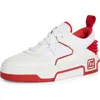 Christian Louboutin Women Astroloubi Leather Sneakers In White