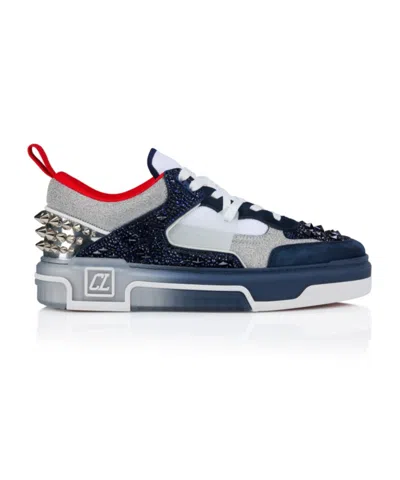 Christian Louboutin Astroloubi Strass Eternity In Blue