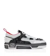 Christian Louboutin Low Top Sneakers With Signature Red Sole In White