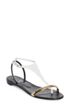 Christian Louboutin Athinita Hardware-detailed Leather Sandals In Vers Multi
