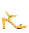 Christian Louboutin Womens Pollen Atmospheria 85 Leather Courts In Multi