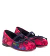 Christian Louboutin Baballet Ballet Flats In Multi/lin Navy