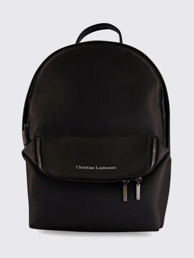 Christian Louboutin Backpack Men In Black