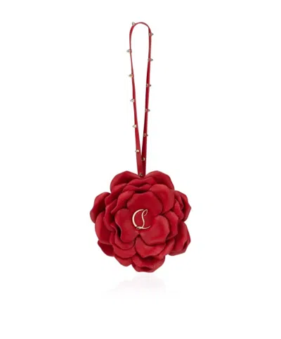 Christian Louboutin Bag Rose Pendant In Red