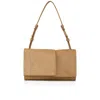 Christian Louboutin Baggy Foldover Top Small Shoulder Bag In Brown