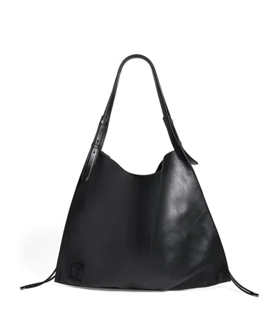 Christian Louboutin Baggy Leather Tote Bag In Red
