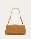 Christian Louboutin Baggy Small Shoulder Bag In Suede