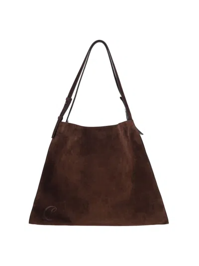 Christian Louboutin Baggy Tote Bag In Brown