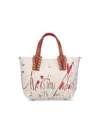 Christian Louboutin Large Cotton Tote Bag With Leather Accents
