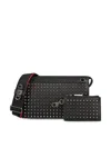 Christian Louboutin Funky Stud Empire Leather Crossbody Bag In Black