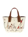 Christian Louboutin Small Cabata Shopping Bag In Beige