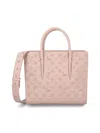 Christian Louboutin Paloma Medium Top Handle In Loubinthesky Leather In Vintage Rose