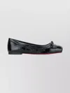 Christian Louboutin Ballerina Shoes Bow Detail In Black