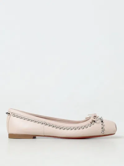 Christian Louboutin Ballet Flats  Woman Color Beige In Cream