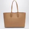Christian Louboutin Beige Leather Cabata Small Tote Bag Women In Neutral