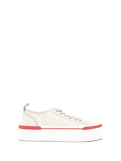 Christian Louboutin Beige Tpu Trainers