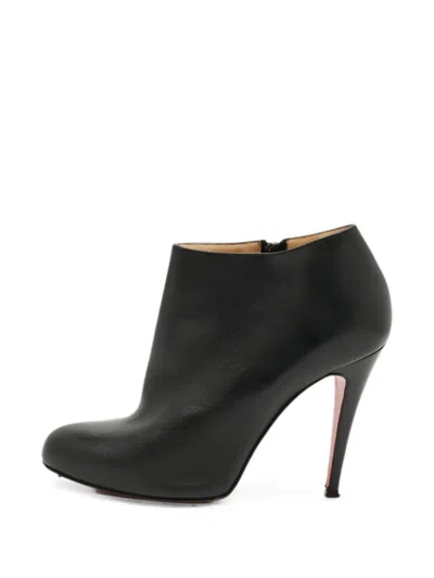 Pre-owned Christian Louboutin Belle Boots In Black