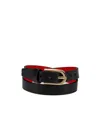 Christian Louboutin Bettina Buckled Bracelet In Black
