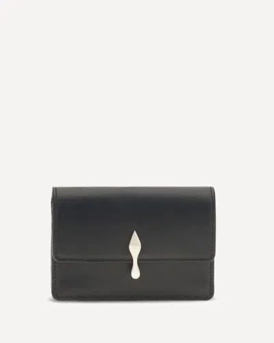 Christian Louboutin Bettina Card Holder In Black