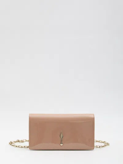 Christian Louboutin Bettina Clutch In Neutral