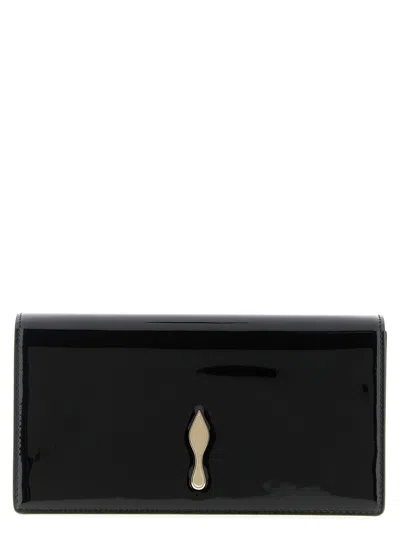 Christian Louboutin Black Calfskin Clutch Women's Bag