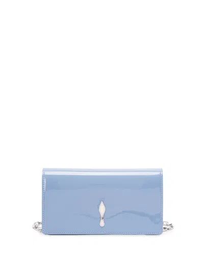 Christian Louboutin `bettina` Clutch In Blue