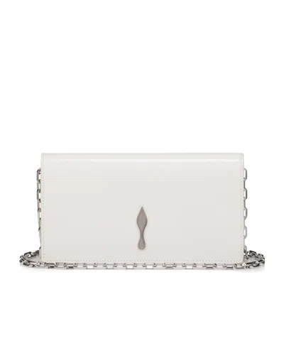 Christian Louboutin Bettina Clutch In White