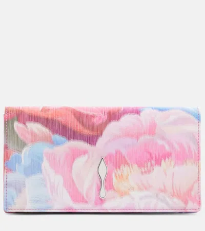 Christian Louboutin Bettina Floral Clutch In Multi