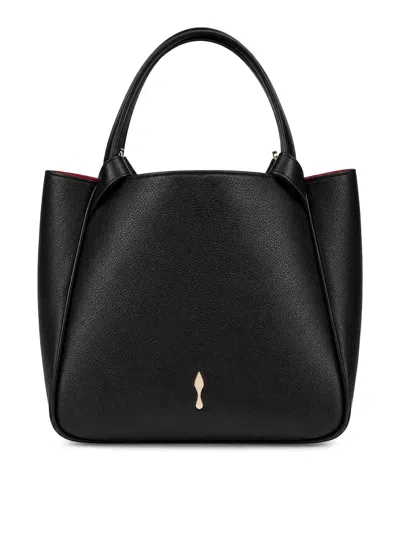 Christian Louboutin Bettina Mini Calfskin Tote Bag In Black
