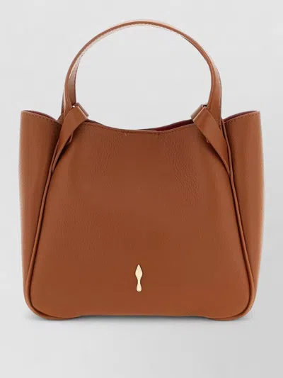 Christian Louboutin Bettina Mini Shoulder Shopping Bag In White