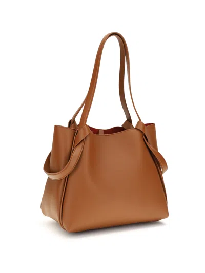 Christian Louboutin Bettina Shoulder Bag In Tan