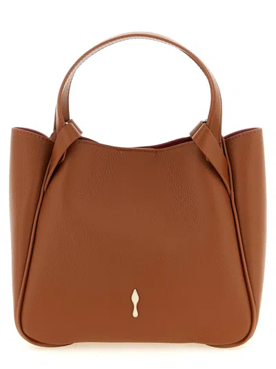 Christian Louboutin Bettina Shoulder Bag In Tan