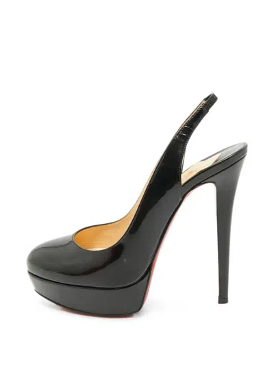 Pre-owned Christian Louboutin Bianca Heeled Pumps In Black