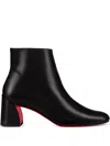 Christian Louboutin Women Jane T 55 Stivaletto Con Tacco In Black