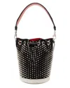 Christian Louboutin Black Calfskin Spiked Marie Jane Bucket Bag (authentic  Pre-loved)