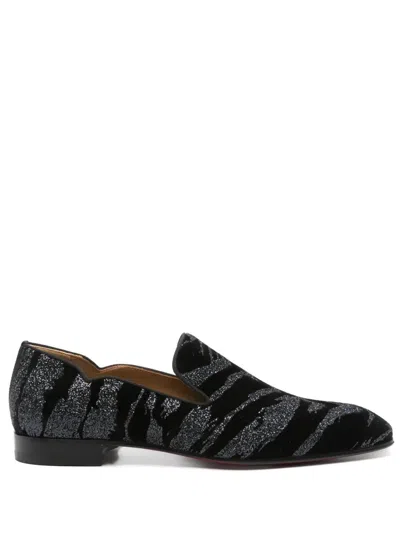 Christian Louboutin Black Flat Shoes