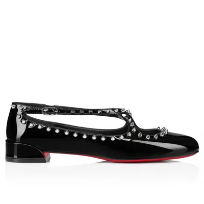Christian Louboutin Black Flat Shoes For Women