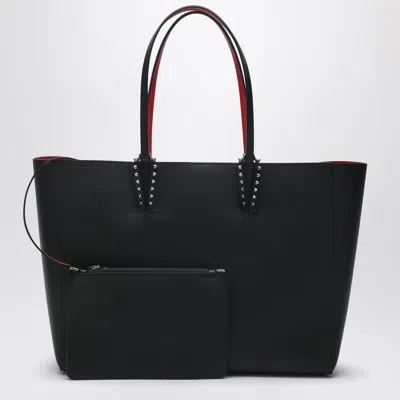 Christian Louboutin Black Leather Cabata Large Tote Bag Women