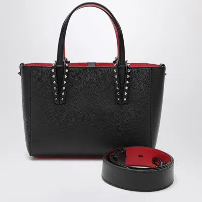 Christian Louboutin Black Leather Cabata Mini Tote Bag