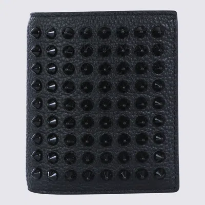 Christian Louboutin Black Leather Paros Card Holder