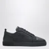 Christian Louboutin Louis Junior Suede And Leather-trimmed Ripstop Sneakers