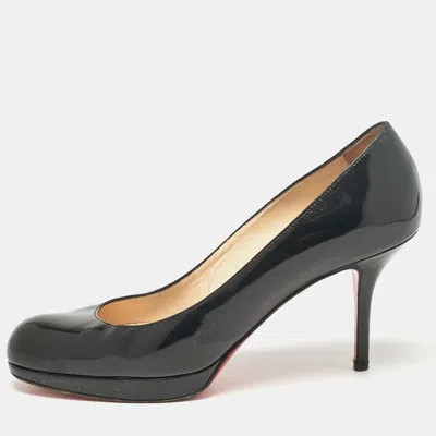 Pre-owned Christian Louboutin Black New Simple Pumps Size 39