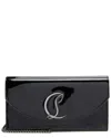 Christian Louboutin Black Patent Leather Loubi54 Clutch (authentic Pre-loved)
