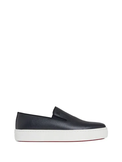 Christian Louboutin Black Tpu Sneakers