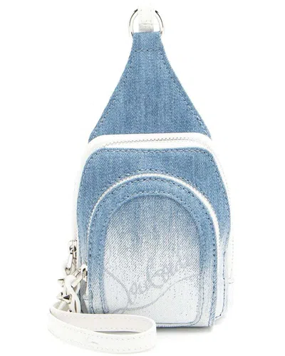 Christian Louboutin Blue Denim Loubifunk Sling (authentic Pre-loved)