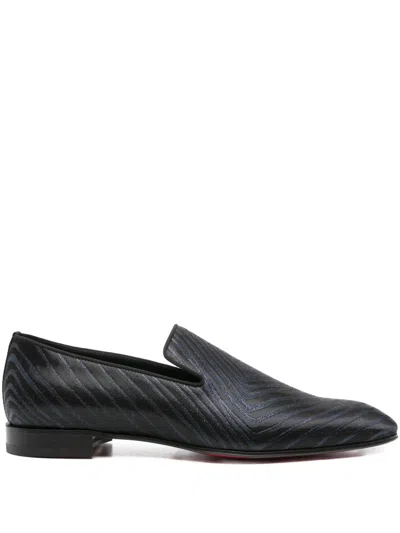 Christian Louboutin Blue Shoes For Women Flat Shoes