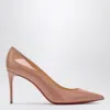 Christian Louboutin Kate 100 Patent Leather Pumps In Pink